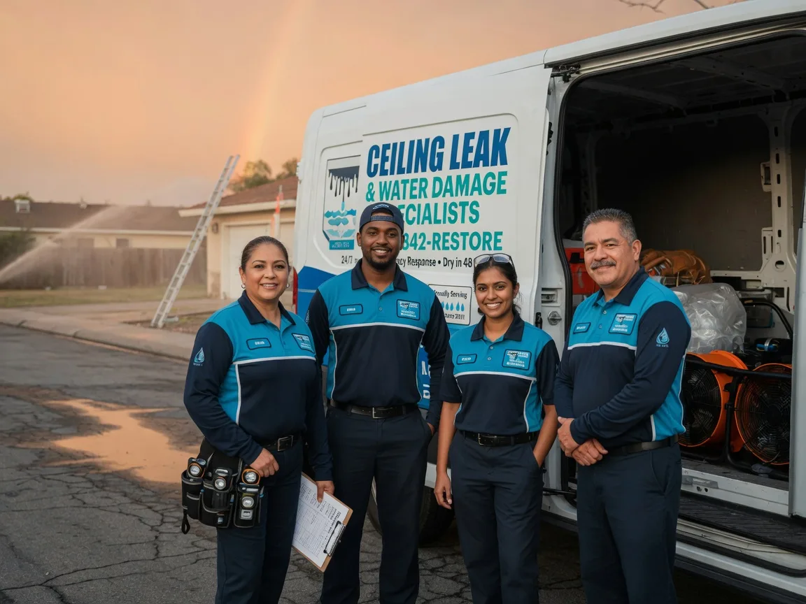 Ceiling Leak Cleanup company in Derrick City, PA